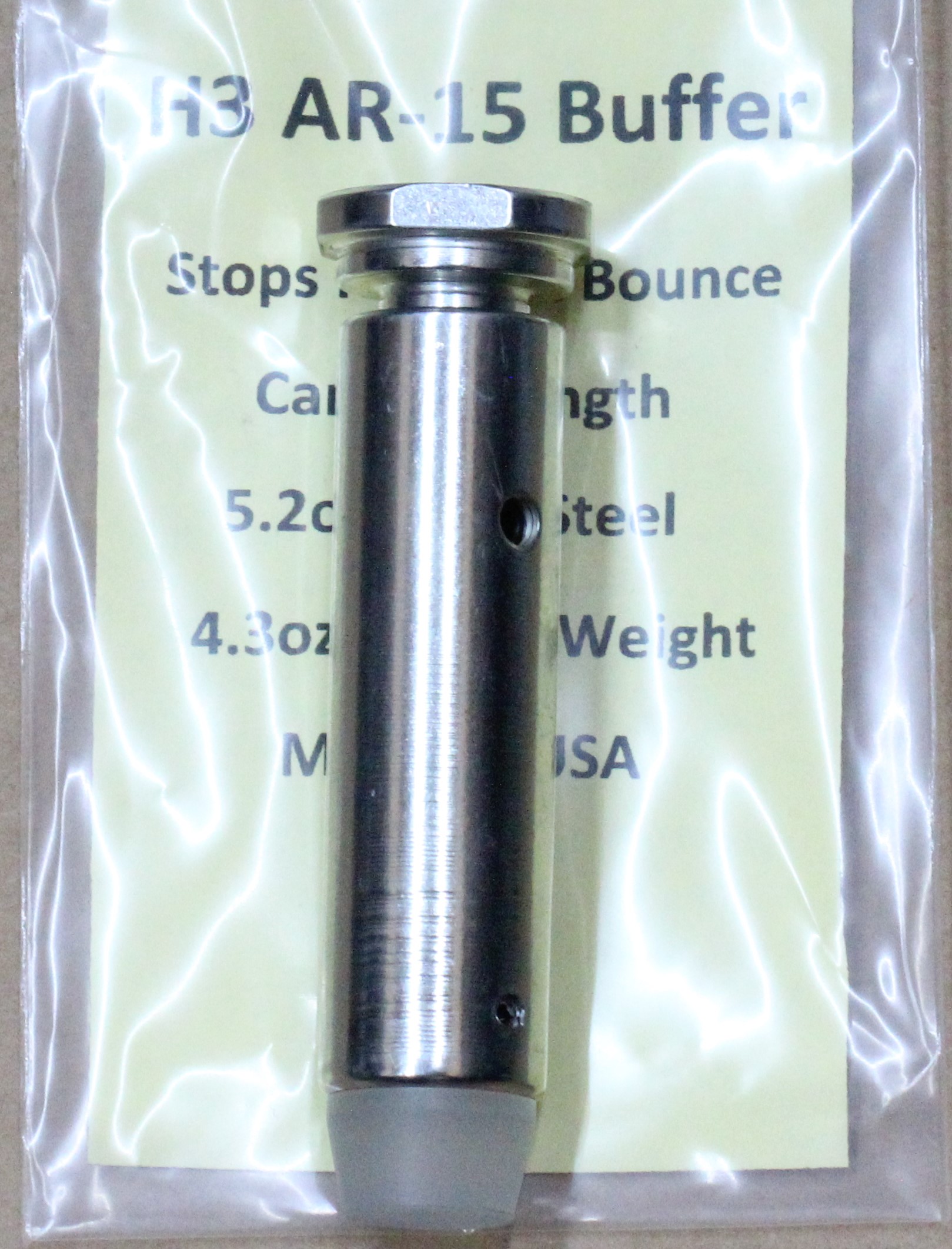 AR-15 H3 Heavy Carbine Buffer - BLEMISHED $25ea - Image 3